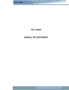 Manual ISO 22000