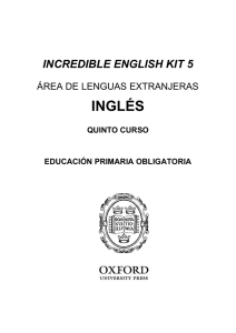 Incredible English Kit 3ed 5 Programación LOMCE castellano MECD
