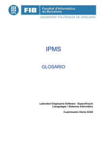 IPMS - Glosario
