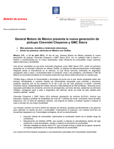 General Motors de México presenta la nueva