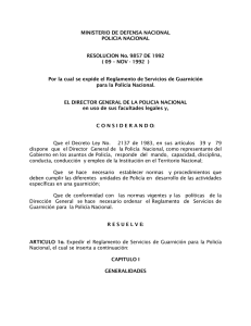 RESOLUCION No. 9857 DE 1992 - Policía Nacional de Colombia
