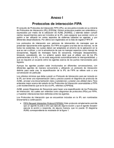Protocolos de interacción FIPA
