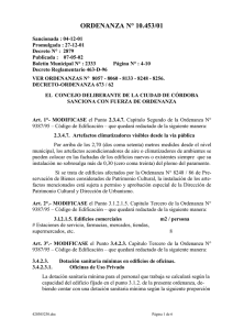 ORDENANZA N° 9387/95 - Municipalidad de Córdoba