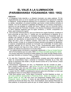 EL VIAJE A LA ILUMINACION (PARAMAHANSA YOGANANDA