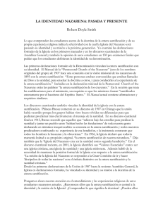 "LA IDENTIDAD NAZARENA: PASADA Y PRESENTE" (estudiantes