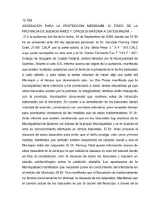 12.756 ASOCIACION  PARA  LA  PROTECCION  MEDIOAMB. ... PROVINCIA DE BUENOS AIRES Y OTROS S/ MATERIA A CATEGORIZAR .-