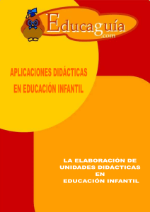 10.1 la elaboración de unidades didácticas en educación infantil