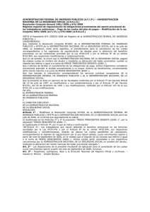 ADMINISTRACION FEDERAL DE INGRESOS PUBLICOS (A