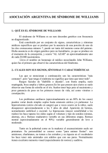 ASOCIACIÓN ARGENTINA DE SÍNDROME DE WILLIAMS