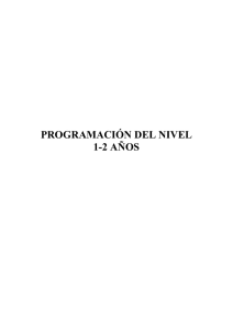 Programación Nivel 1-2 años