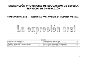 cuadernillo 2: la expresión oral - CEP de Alcalá de Guadaíra