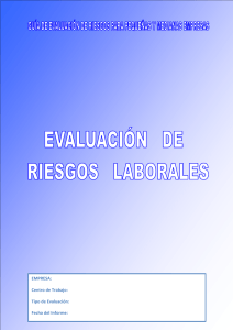 Evaluación de Riesgos Laborales