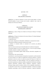 capítulo i - DiputadosMisiones.gov.ar