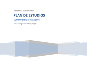 PRESENTACIÓN PLAN DE AREA (INGLES)