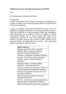 Infomación Adjunta - Escuela Superior Politécnica del Litoral