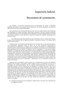 Tema I - Cumbre Judicial Iberoamericana