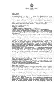 Superior Tribunal de Justicia Corrientes *.1S0300.310956.* RXP