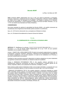 Decreto Nº 403/97