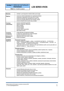 Contenidos conceptuales