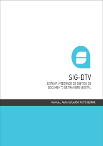 Documento de Tránsito Vegetal (DTV)