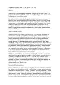ORDENANZAS DE AVILA Y SU TIERRA DE 1487