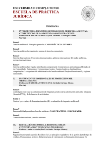 ESCUELA DE PRÁCTICA JURÍDICA  UNIVERSIDAD COMPLUTENSE