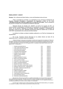 RESOLUCIÓN Nº.- 844/2011 Decreto.-