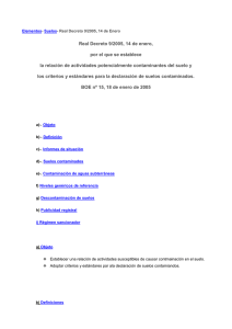 Real Decreto 9/2005, 14 de enero