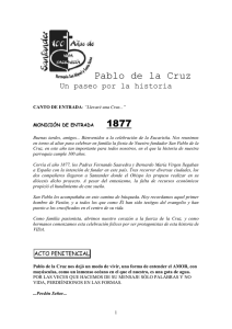 Pablo de la Cruz 1877 Un paseo por la historia