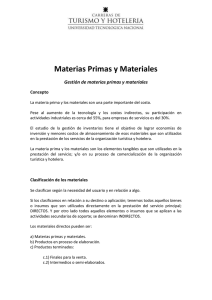 U2 Materias Primas y Materiales