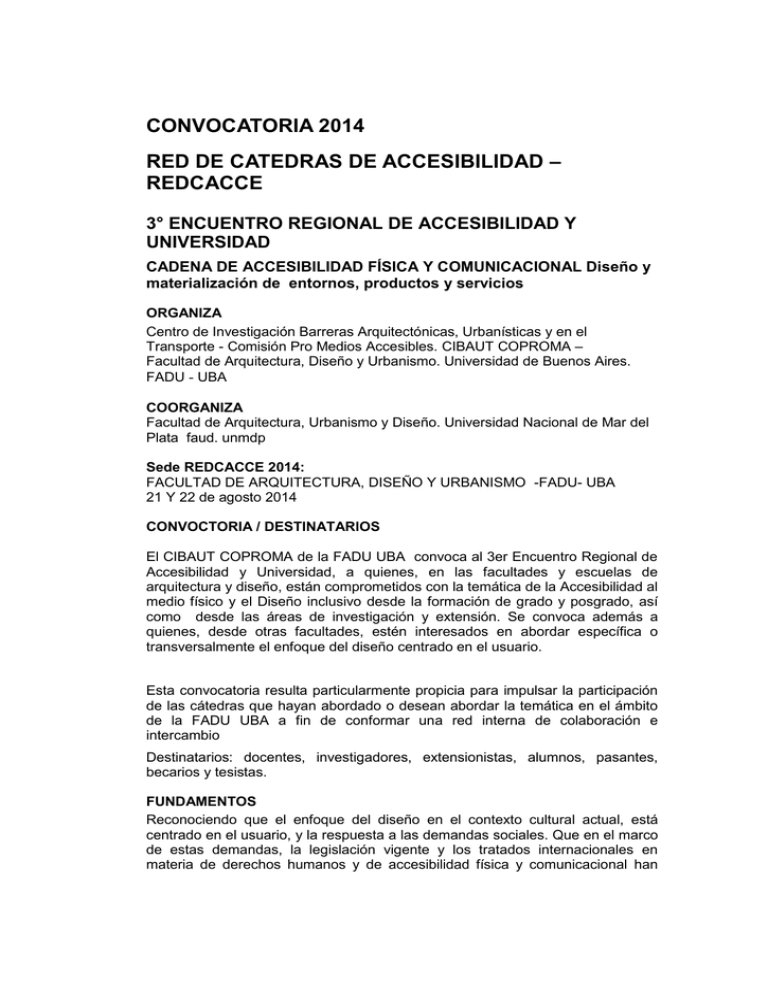 Convocatoria Investigadora Cibaut Coproma