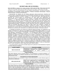nmx-e - Diario Oficial de la Federación