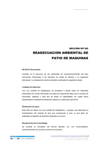 907.B2 READEUACION AMBIENTAL DEL PATIO DE MAQUINAS