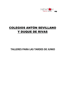 rcp COLEGIOS ANTÓN SEVILLANO Y DUQUE DE RIVAS TALLER
