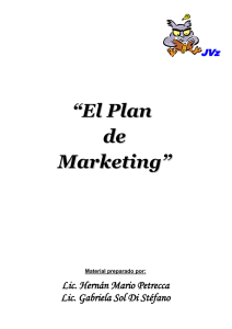Clase 3 - Plan de Marketing