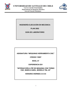 E01 Interacción a Pie De Máquina Con Torno CNC