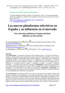 Revista Latina de Comunicación Social # 069 – Páginas 390 a 417
