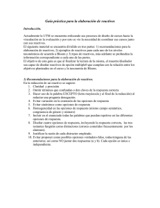 Guía práctica para la elaboración de reactivos