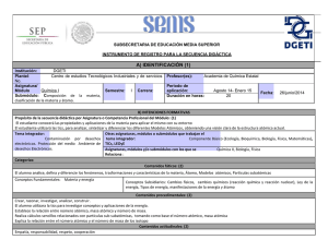 secuencias didácticas 1 materia