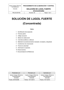 Fórmula nº 7.- Lugol fuerte - Colegio Oficial de Farmaceuticos de