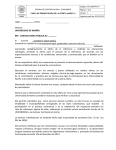 ANEXO 1 CARTA DE PRESENTACION y COMPROMISO ETICO