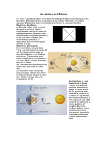 Las mareas y su influencia