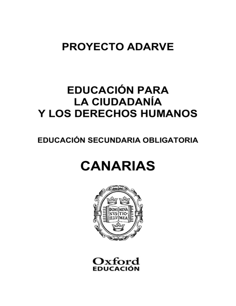 Programación Educación para la ciudadanía y los derechos