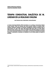 terapia conductual dialéctica de m. linehan en la realidad chilena