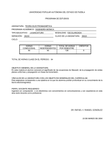 58323 TEORIA ELECTROMAGNETICA