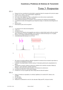 Tema 3- Respuestas Cuestiones y Problemas de Sistemas de Transmisión C3. 1.