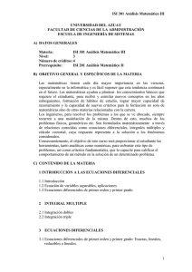 ANALISIS MATEMATICO I - Universidad del Azuay