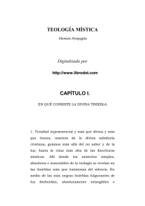 Dionisio AreopagitaTeologia mistica