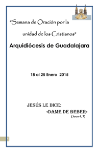 Hora santa Arquidiócesis de Guadalajara  “Semana de Oración por la