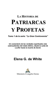 Elena G. de White - Patriarcas y Profetas